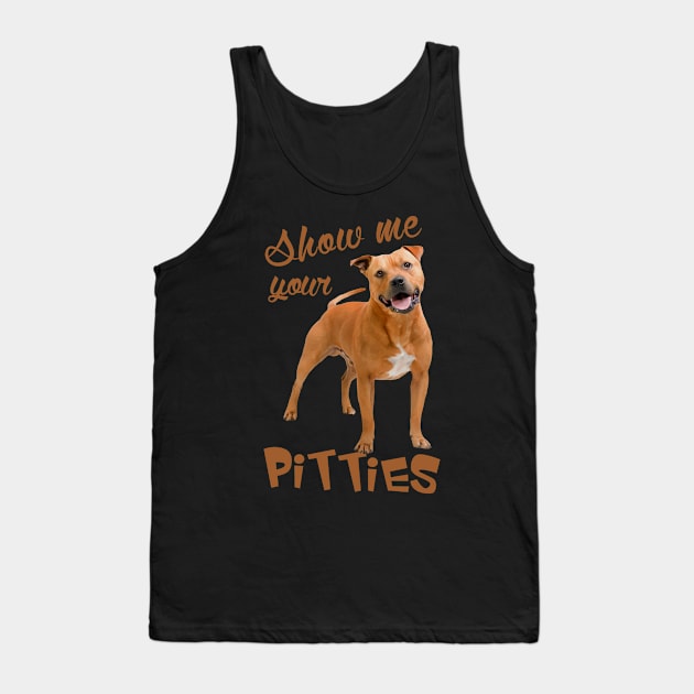 American Pit Bull Terrier - APBT Tank Top by Nartissima